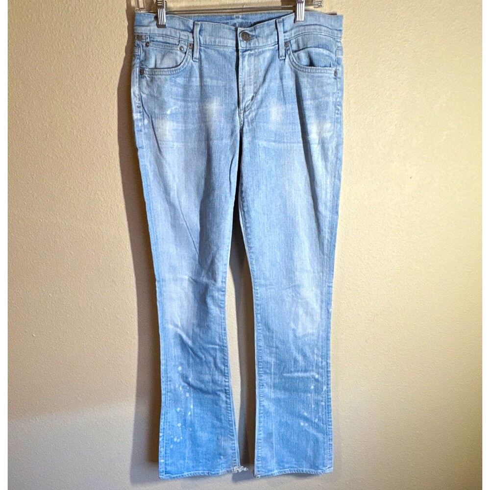 Citizens of Humanity Women’s Mid-Rise Slim Skinny Jeans Size 29 Blue Stretch